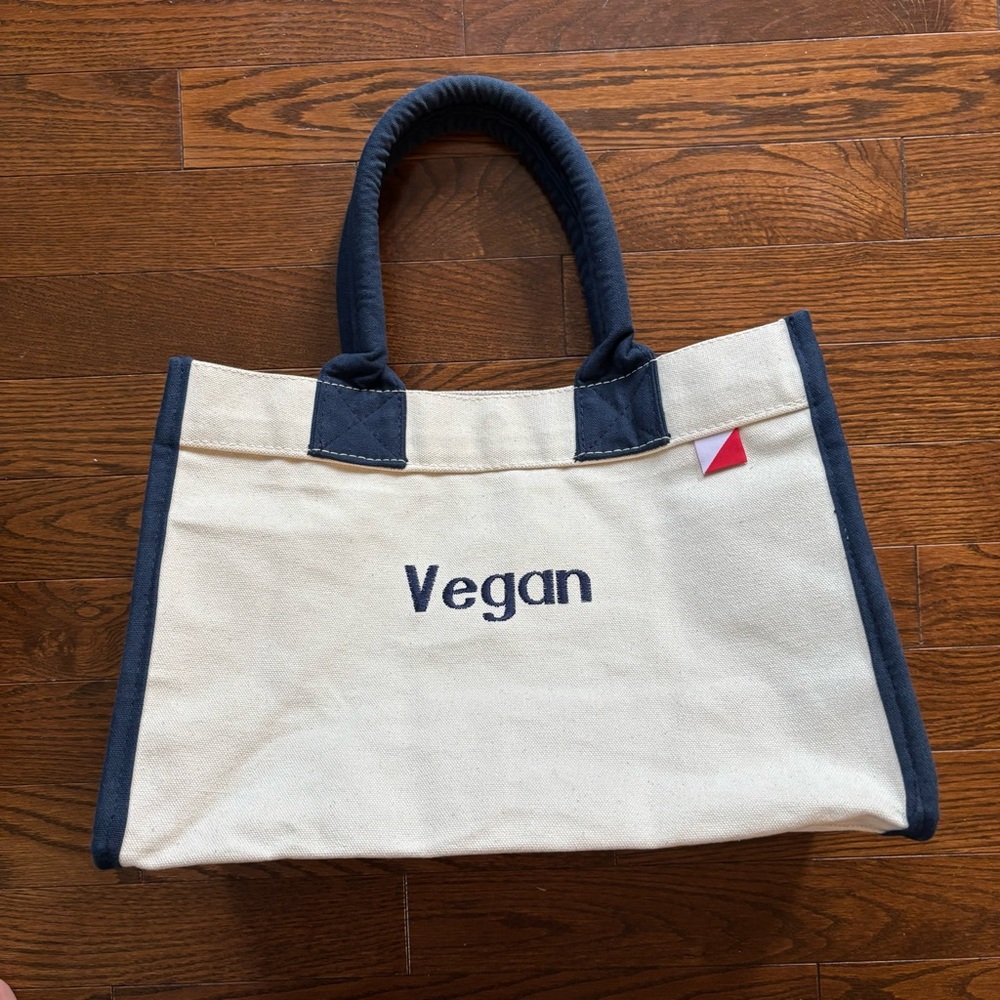 ShoreBags Village Tote Bag - Cream and Navy